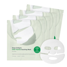 SUNGBOON EDITOR Deep Collagen Cica Tea Tree Soothing Mask Sheet